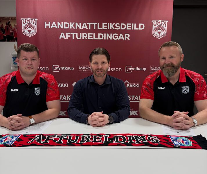 Hrannar Guðmundsson og Ingimundur Ingimundarson munu þjálfa Aftureldingu.