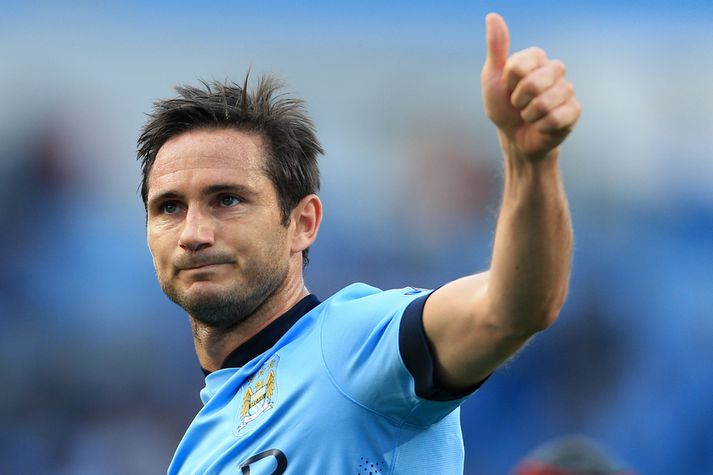 Frank Lampard skoraði gegn sínum gömlu félögum í Chelsea.