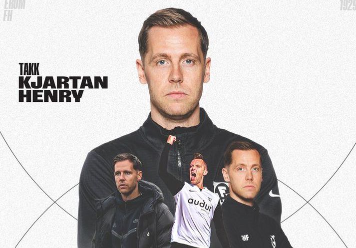 Kjartan Henry Finnbogason var þakkað fyrir tíma sinn hjá FH.