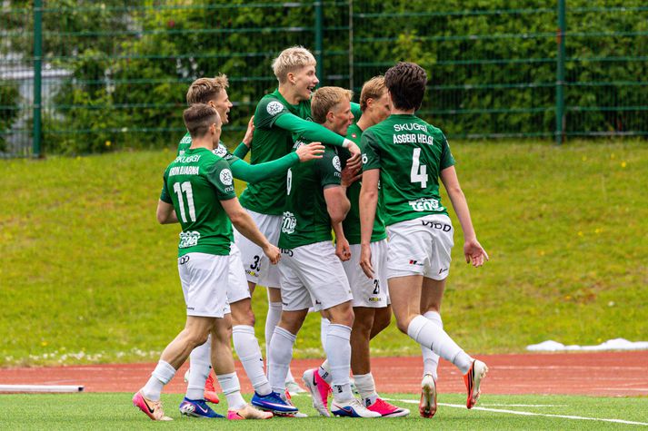 Góður endurkomu sigur hjá Breiðablik á Skaganum í dag.