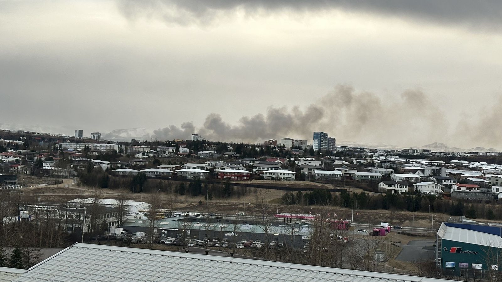 Sinueldur við Elliða­vatn