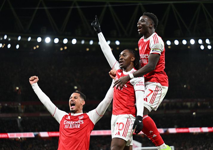 Arsenal-menn eru í miklu stuði þessa dagana en þeirra bíður afar erfiður leikur í kvöld gegn Bayern.