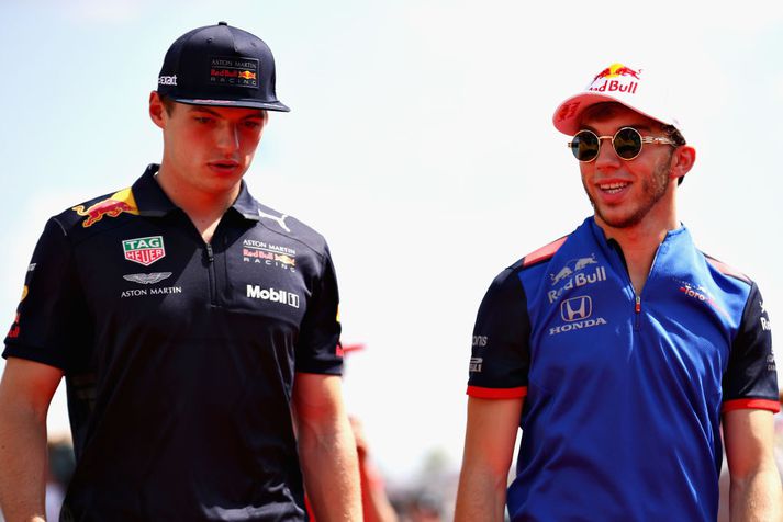 Verstappen og Gasly verða liðsfélagar á næsta tímabili