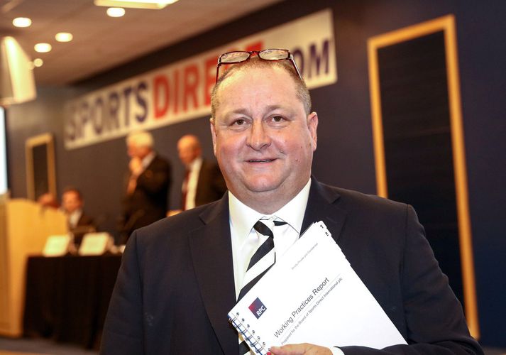 Mike Ashley, eigandi íþróttavörukeðjunnar Sports Direct.