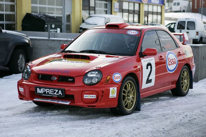 Bílum af tegundinni Subaru Impreza hefur ítrekað verið stolið undanfarna daga. 