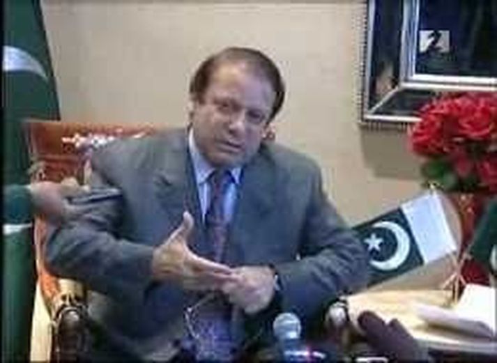 Nawaz Sharif.