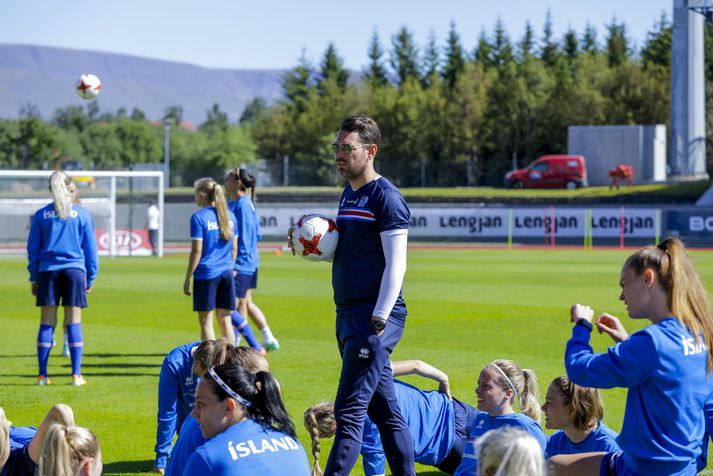 Freyr Alexandersson, landsliðsþjálfari, er klár með byrjunarliðið.