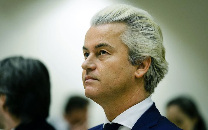 Geert Wilders, formaður Frelsisflokksins.