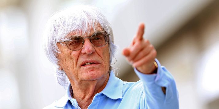 Bernie Ecclestone.