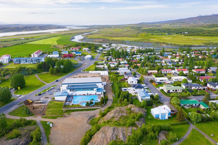 Það verður væntanlega nóg fyrir fólk að gera í sólbaði á Egilsstöðum í dag og næstu daga. 