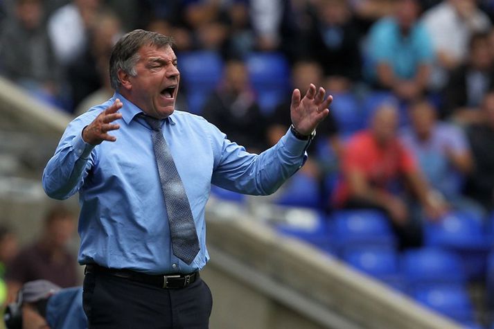 Allardyce var rekinn í dag.