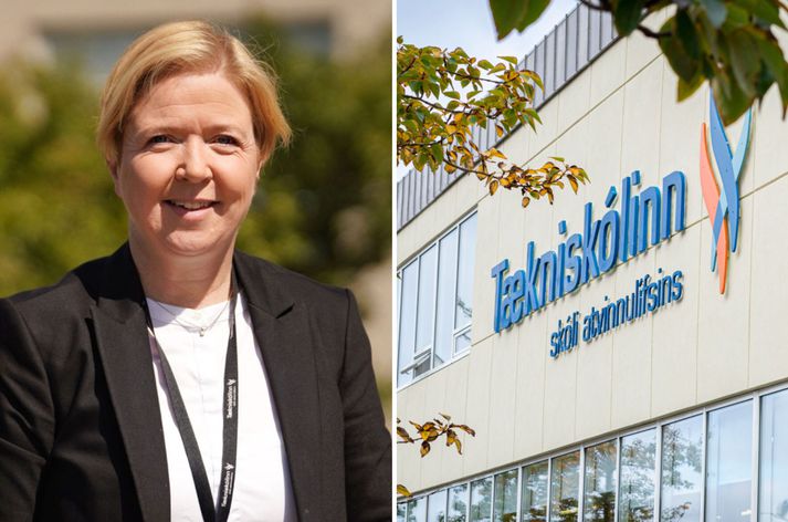 Hildur Ingvarsdóttir er skólastjóri Tækniskólans en formlegar viðræður eru hafnar á milli forráðamanna skólans og Reykjavíkurborgar um nýja staðsetningu hans.