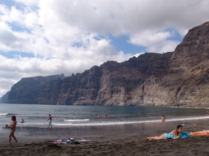 Tenerife, playa de los Gigantes