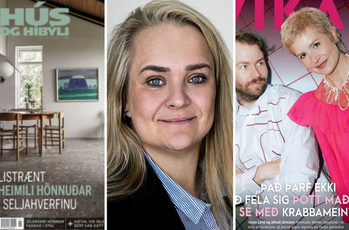 Sigríður Dagný hafnar því að efni sem sé birt í Vikunni og Húsum og híbýli sé ekki fréttir eða fréttatengt. 