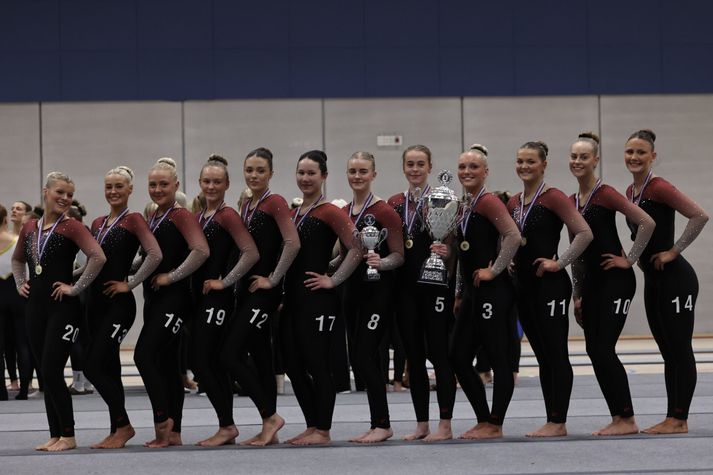 Gerplukonur komu sáu og sigruðu í Egilshöllinni þessa bikarhelgi.