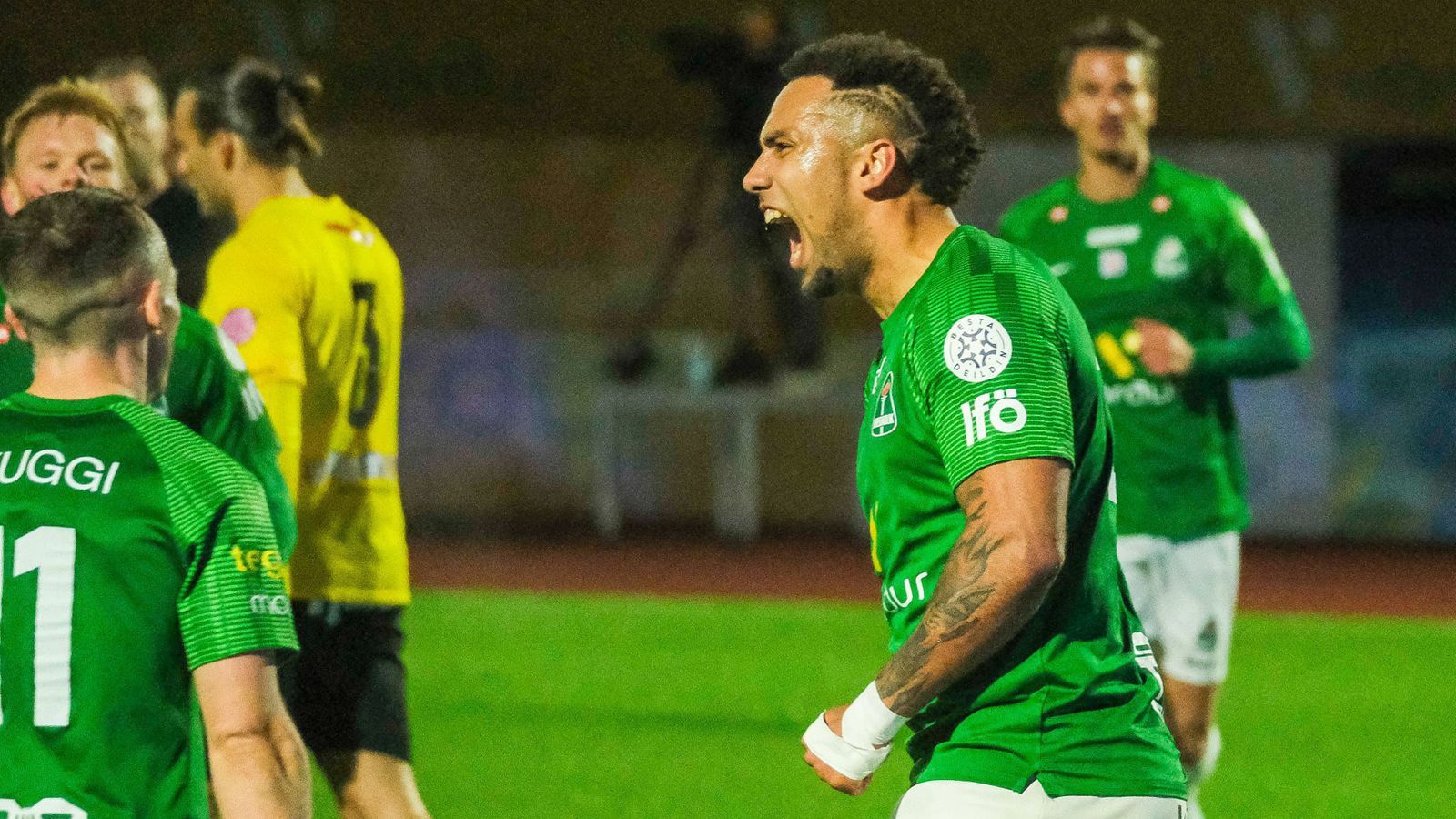 Ísak Snær Þorvaldsson lagði upp sigurmarkið fyrir Lyngby