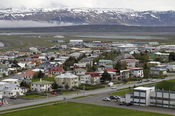 Sauðárkrókur þar sem Ingvi Hrannar Ómarsson kennir. 