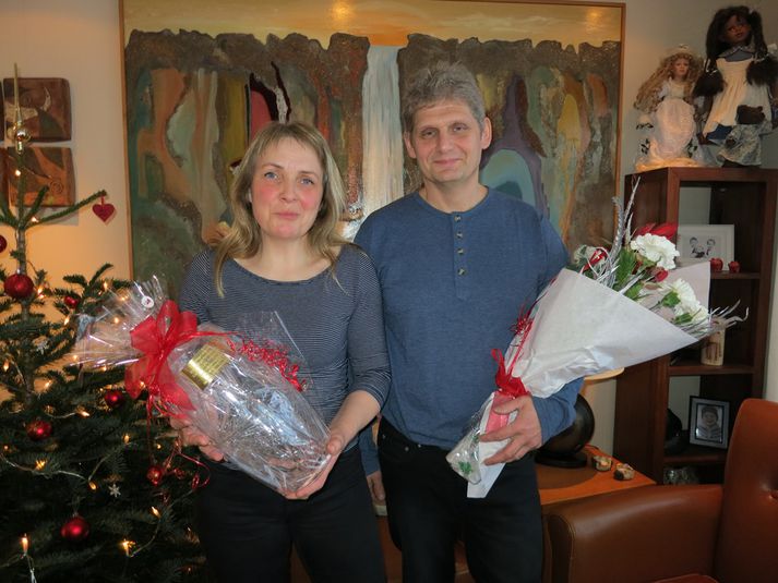 Bjarni og Guðrún Lilja að Eiði eru Vestlendingar ársins 2013.