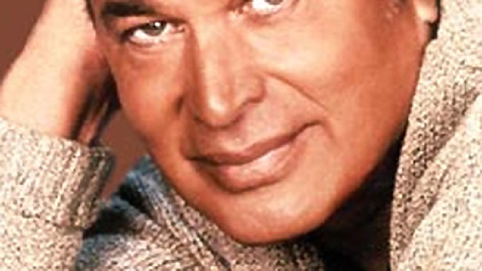 Egill Helga í sólinni með Engelbert Humperdinck Vísir