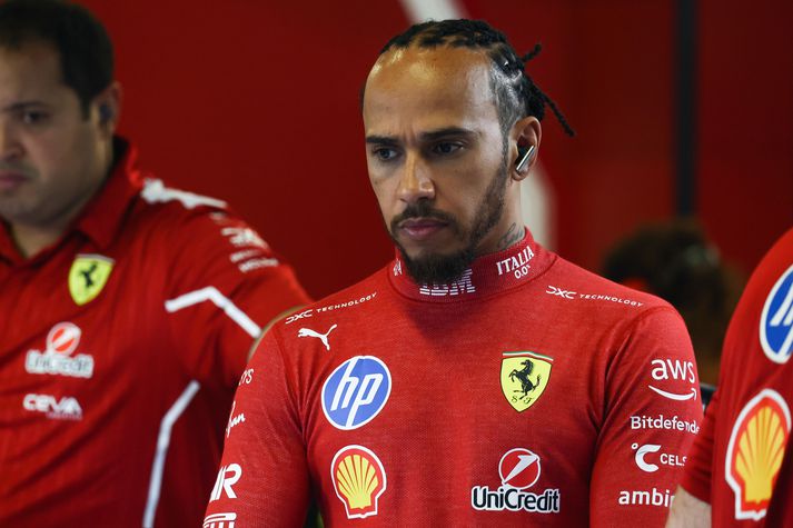 Lewis Hamilton átti erfitt uppdráttar á sínu fyrsta tímabili hjá Formúlu 1 liði Ferrari