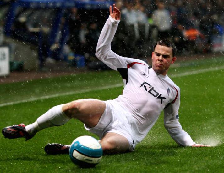 Danny Guthrie í leik með Bolton.