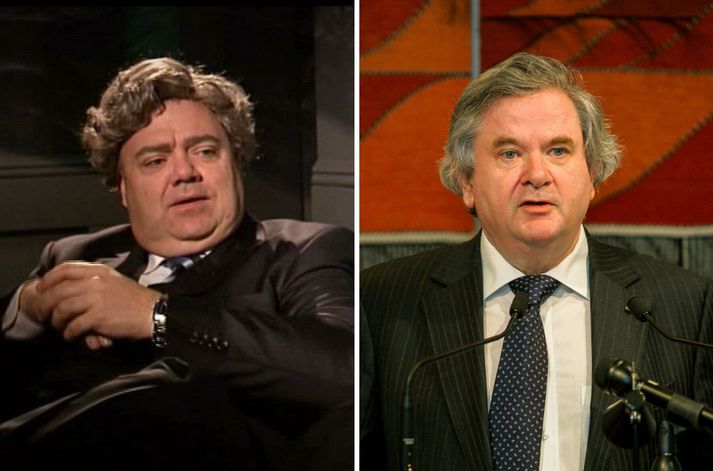 Örn Árnason lék Davíð Oddsson í tugum sketsa í bæði Spaugstofunni og Áramótaskaupinu frá níunda áratugnum og fram á Hrunárin.