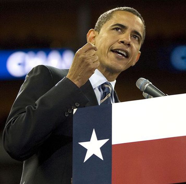 Obama tekur við embætti forseta Bandaríkjanna hinn 20. janúar, eða eftir rúman mánuð.