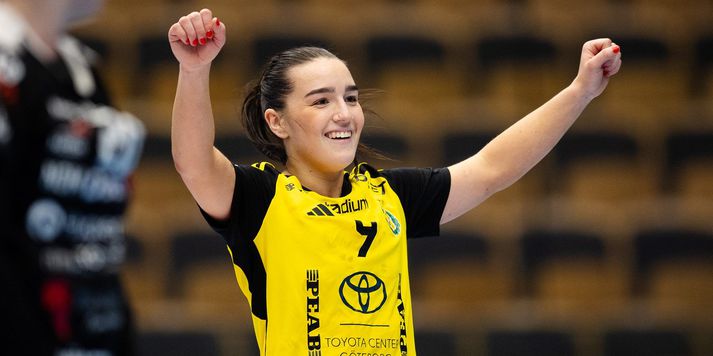 Elín Klara Þorkelsdóttir hefur raðað inn mörkum fyrir Sävehof í vetur.