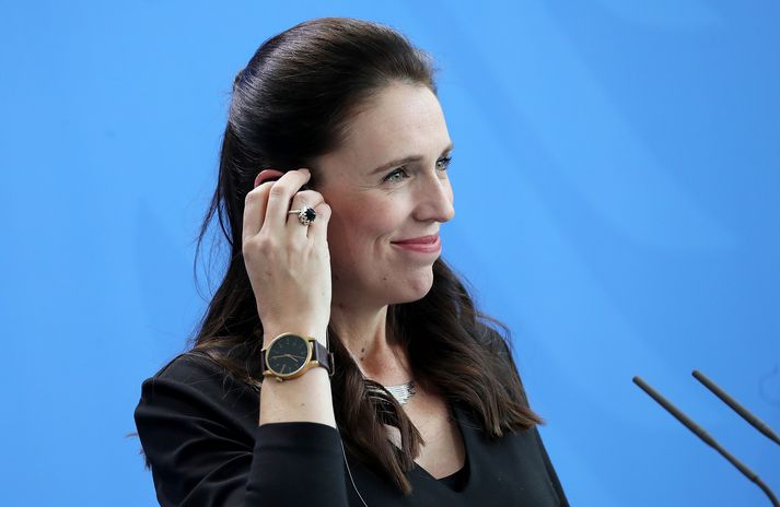 Jacinda Ardern er forsætisráðherra Nýja-Sjálands.