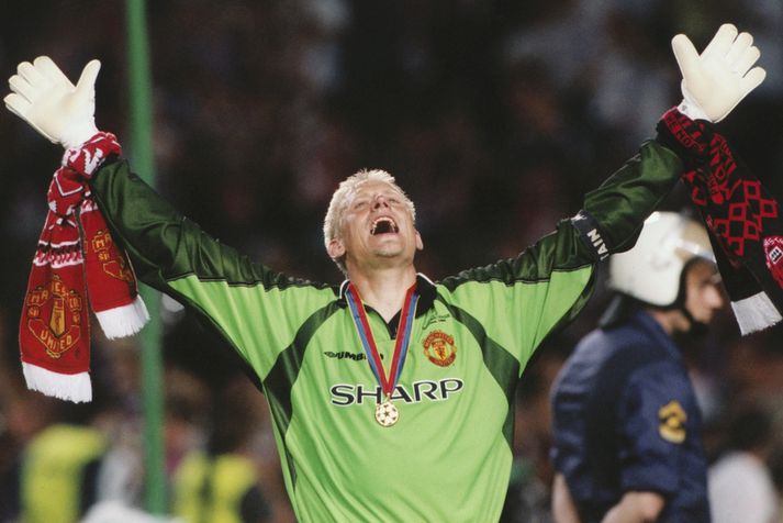 Peter Schmeichel vann ótal titla með Manchester United.