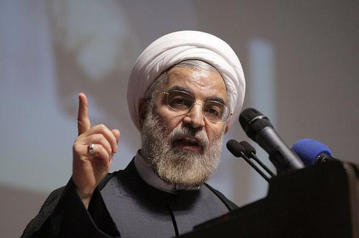 Viðtalið við Rouhani hefur vakið mikla athygli.