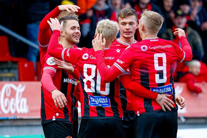 Víkingur leikur til úrslita um sæti í forkeppni Meistaradeildar Evrópu í kvöld.
