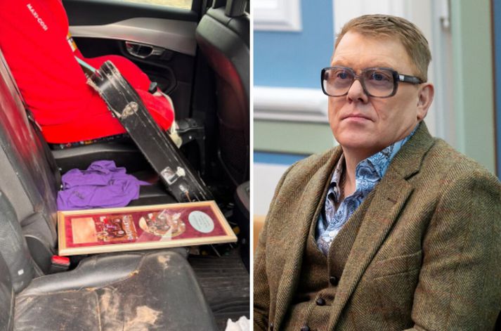 Það kannast eflaust fleiri við að vera í veseni með bílstólana og að safna dóti saman í aftursætinu eins og Jón. 