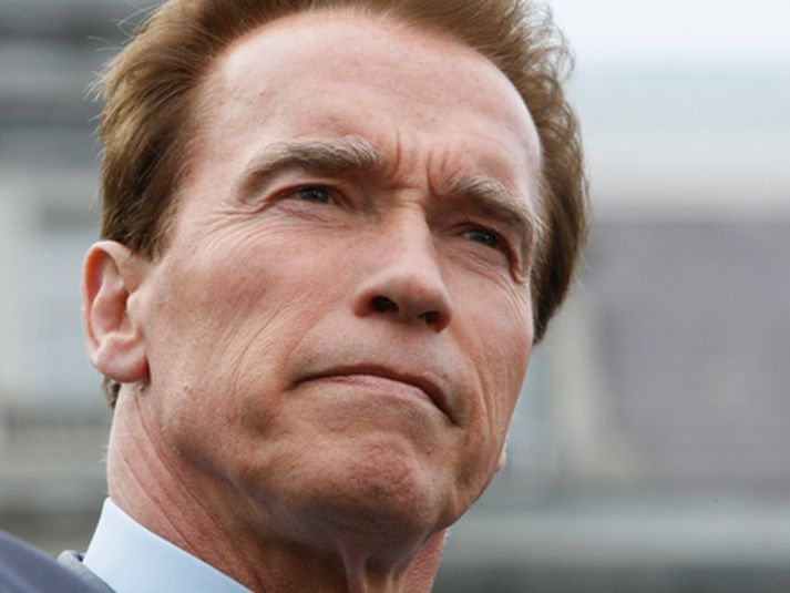 Arnold Schwarzenegger, ríkisstjóri í Kaliforníu.