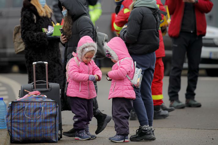 Hundruð þúsund hafa þurft að flýja heimili sín í Úkraínu vegna innrásar Rússa. 