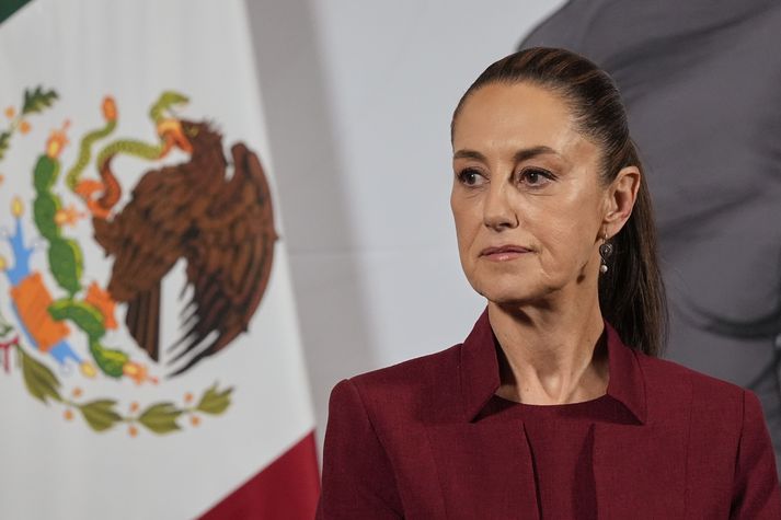 Claudia Sheinbaum er forseti Mexíkó.