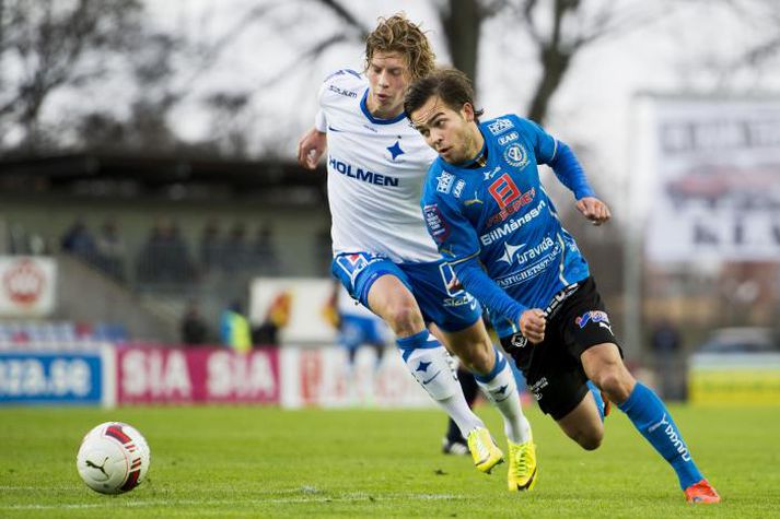 Kristinn Steindórsson átti þátt í sigurmarkinu.