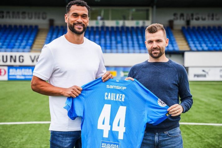 Steven Caulker, leikmaður Stjörnunnar.