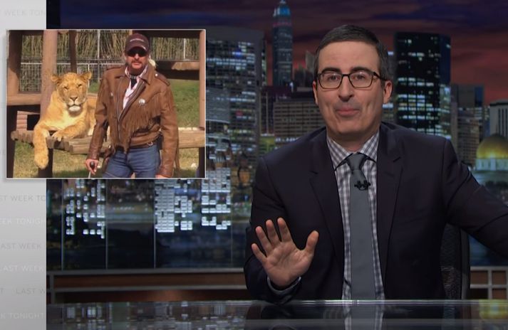 John Oliver og Joe Excotic.