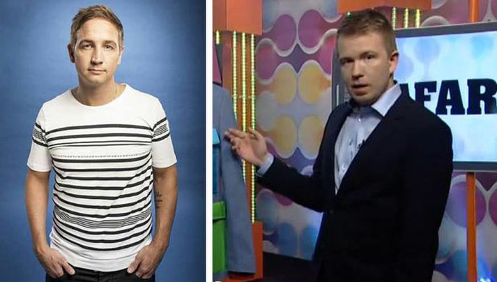 Heiðar Austmann og Sólmundur Hólm stjórnandi Megatímans.