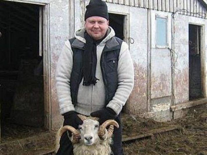 Þjóðlegar pítsur Sigurður Karl Jóhannsson, eigandi Bryggjunnar.