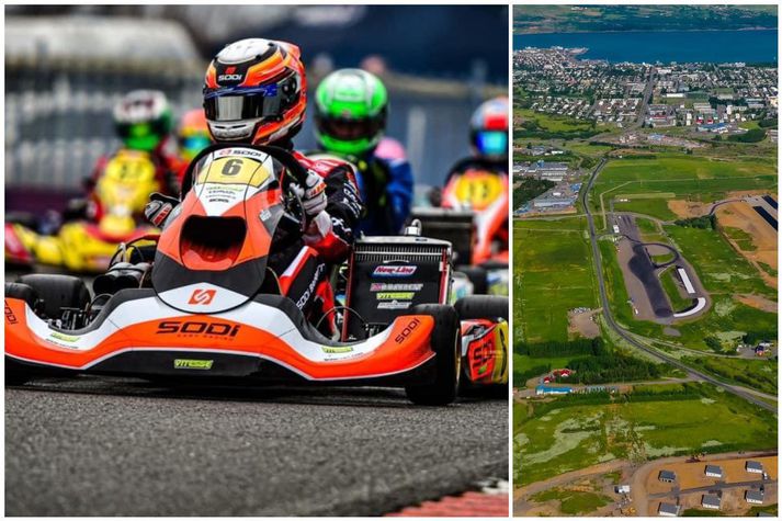 GoKart-brautin verður á svæði Bílaklúbbs Akureyrar.