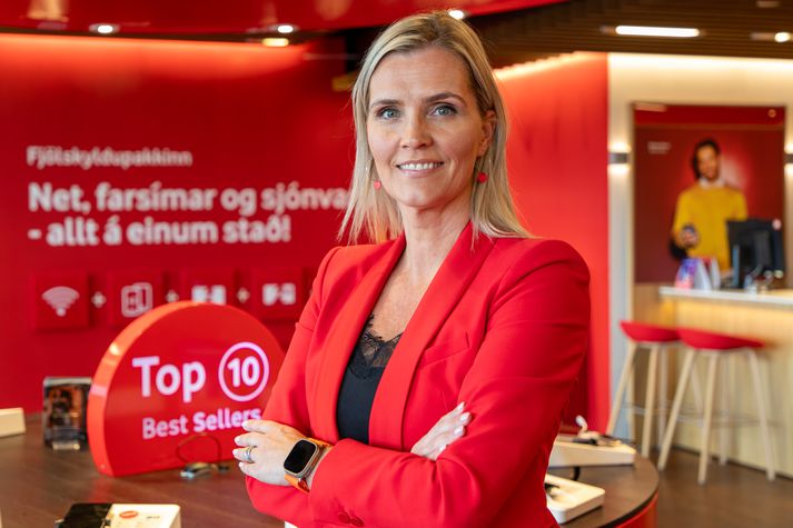 Sesselía Birgisdóttir, framkvæmdastjóri hjá Vodafone.