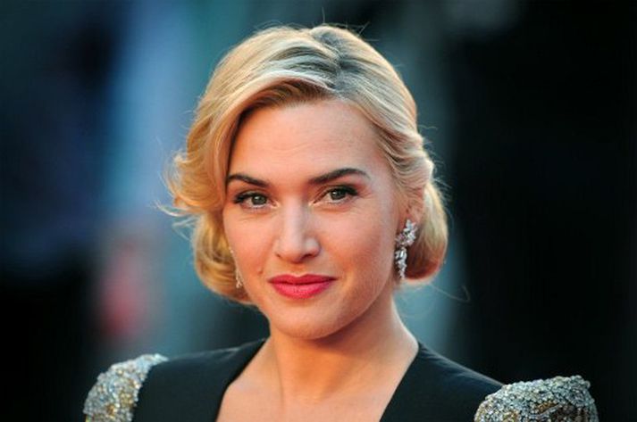 Kate Winslet var á Íslandi.