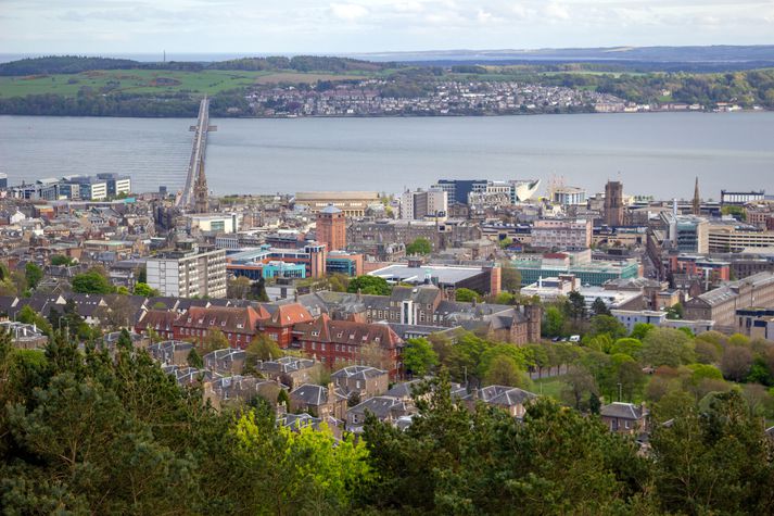 Frá Dundee í Skotlandi þar sem harmleikurinn átti sér stað.