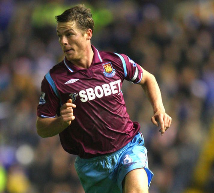 Scott Parker í leik með West Ham.
