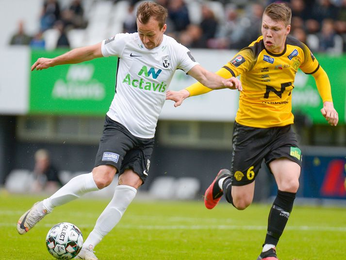 Skagamenn unnu FH-inga í kvöld og eru komnir í 8-liða úrslit.