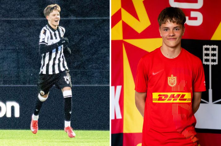 Alexander Rafn Pálmason hefur slegið hvert metið á fætur öðru sem yngsti leikmaður efstu deildar hér á landi og mun svo halda áfram að þróast sem leikmaður Nordsjælland frá og með næsta sumri.