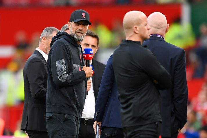 Jurgen Klopp ræddi við Sky Sports eftir tapið á Old Trafford.