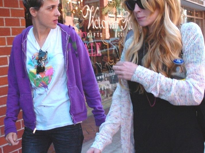 Samantha Ronson og Lindsay Lohan